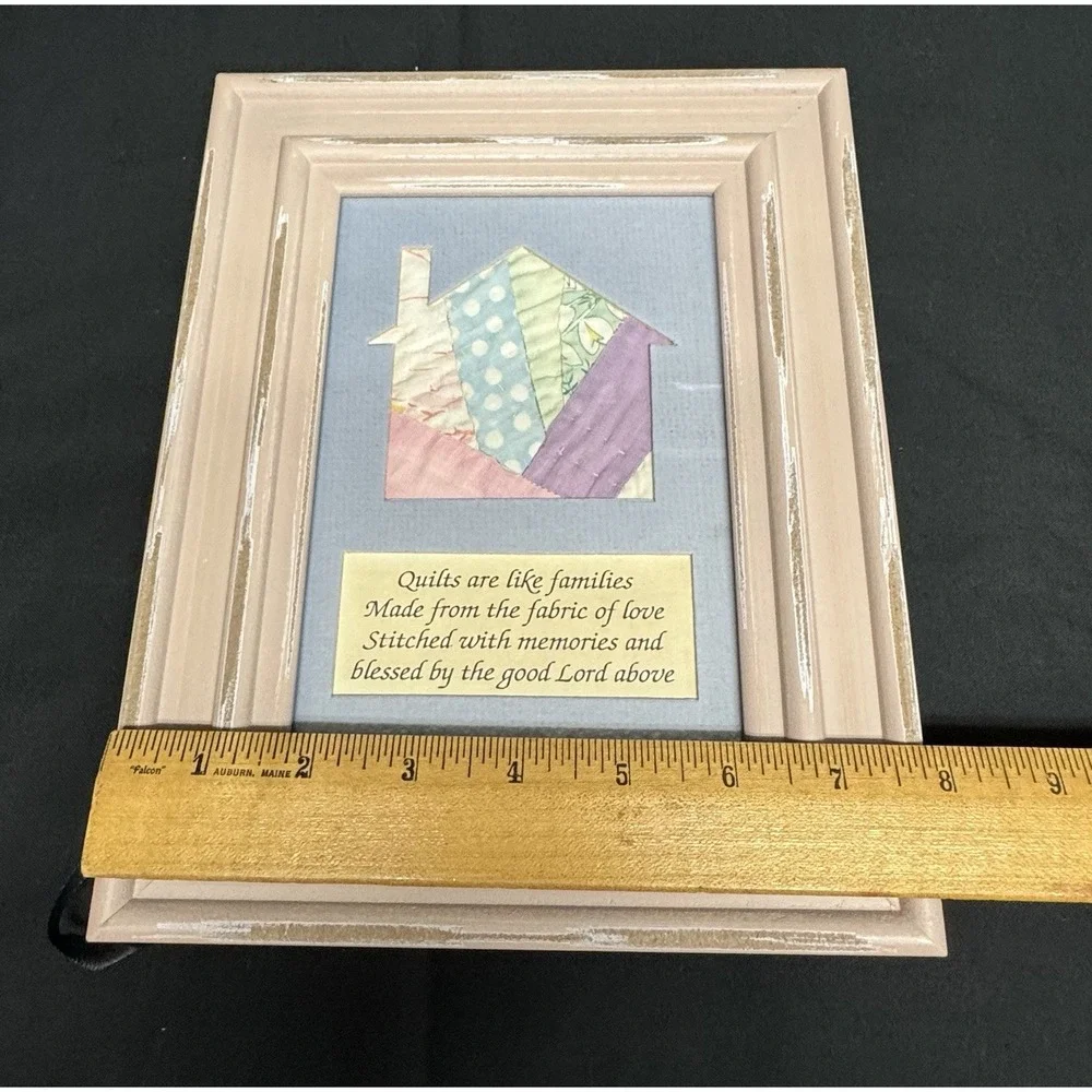 N/A framed quilt